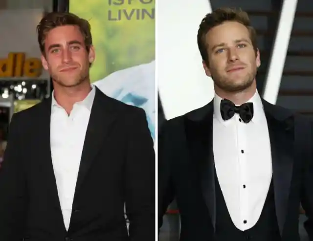 Oliver Jackson Cohen y Armie Hammer