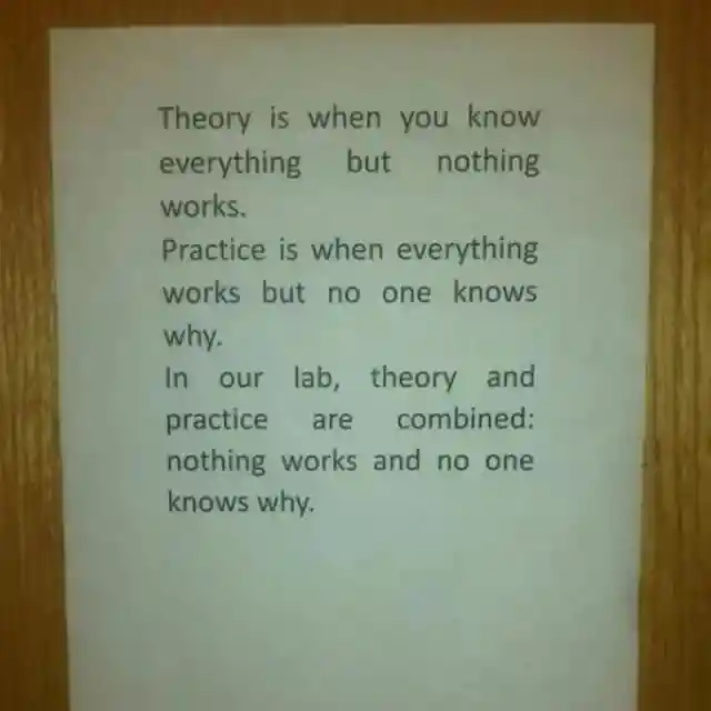 Putting Theory Into Practice