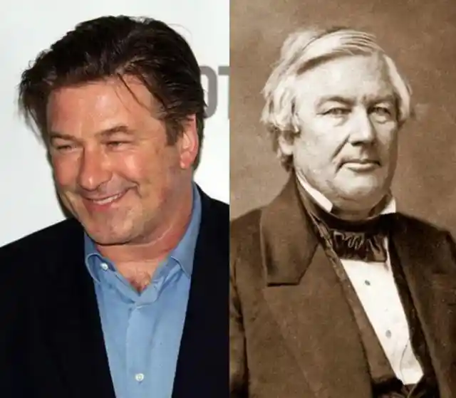 1. Alec Baldwin And Millard Fillmore