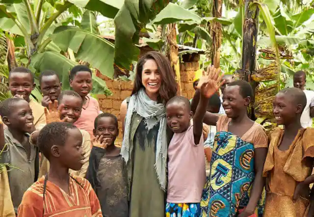 8. She’s an Ambassador for World Vision