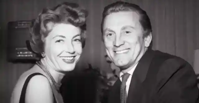 Kirk Douglas And Anne Buydens