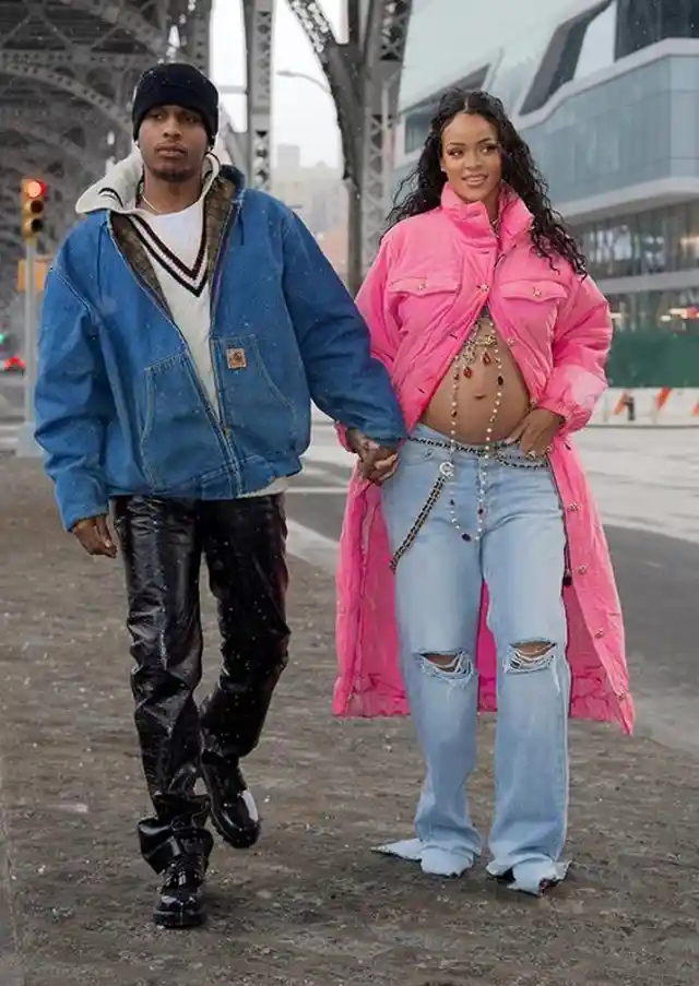 Rihanna and A$AP Rocky