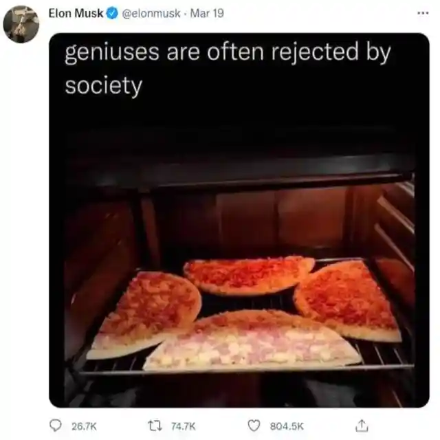 Genius Is 90% Inspiration and 10% Pizza