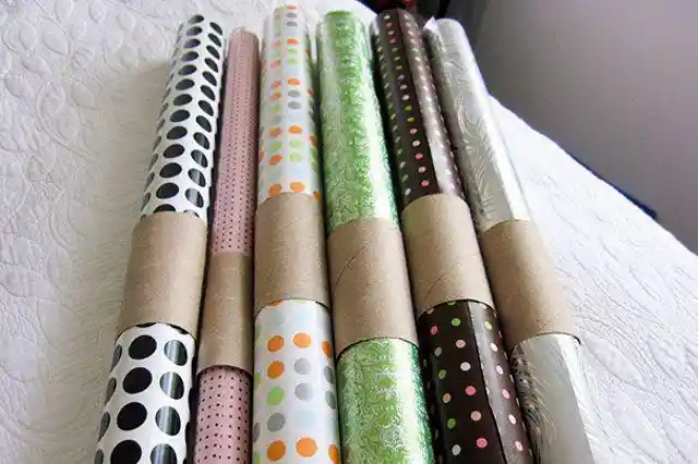 Wrapping Gifts With Wrapping Paper