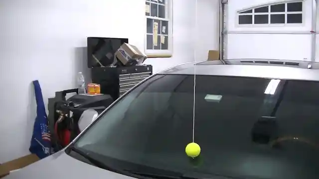 Use a Tennis Ball to Perfect Garage Parking