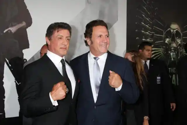 Sylvester Stallone & Frank Stallone