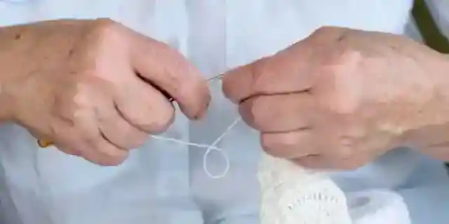 I Knitted My Wife's Wedding Dress for Our Vow Renewal – When Guests Started Laughing at the Reception, She Took the Microphone and the Entire Room Fell Silent