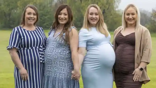 Four Sisters Fall Pregnant At The Same Time With The Same Man