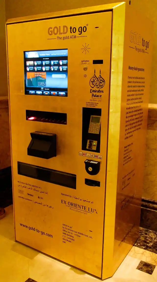 Gold Vending Machines