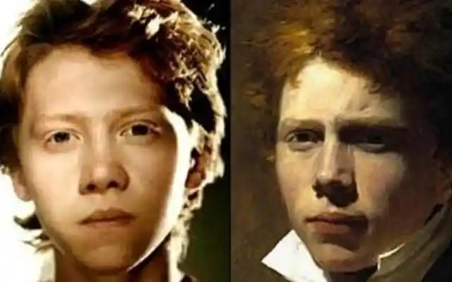 9. Rupert Grint And Sir David Wilkie