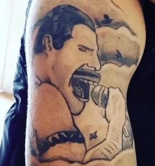 Freddie on the Arm