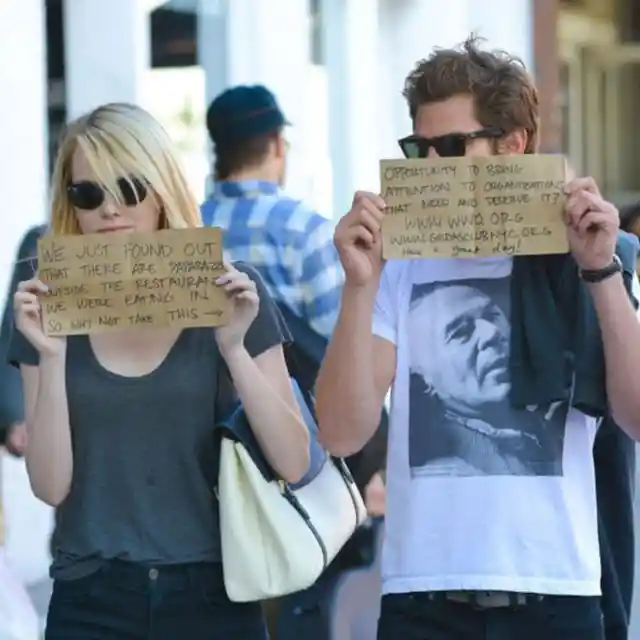 Andrew Garfield and Emma Stone’s Statement