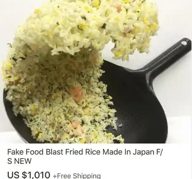 Authentic-looking fried rice