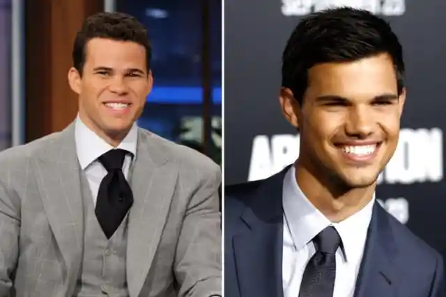 Taylor Lautner & Kris Humphries