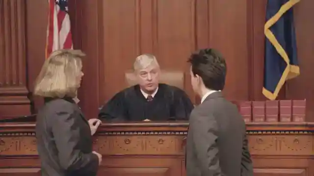 Courtroom Eruption