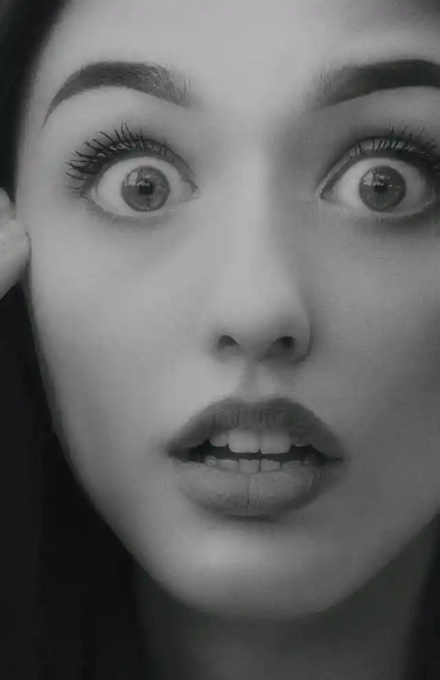 She inhaled deeply.