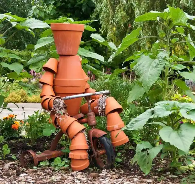 Flower Pot Person