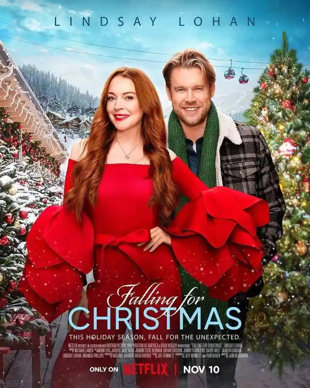 Watch the Trailer for the First Netflix Christmas Movie Featuring Lindsay Lohan