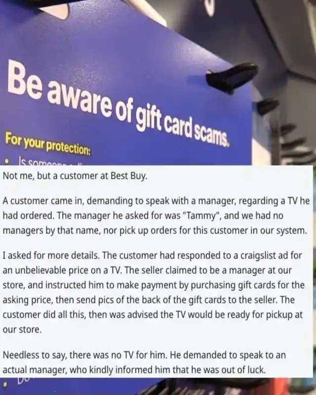 The Gift Card Scam