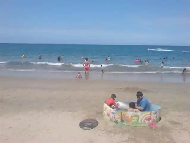 Jour de plage mais pas jour de mer