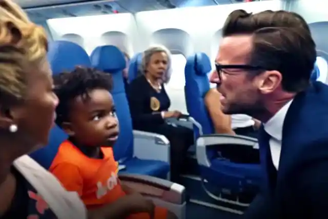 This Man Reached His Limit! Watch How He Gave A Seat-Kicking Child—And His Mother—A Wake-Up Call!