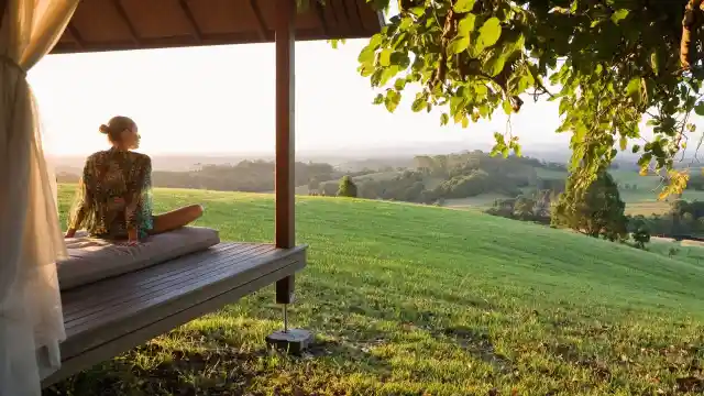 Sitting On Her Porch