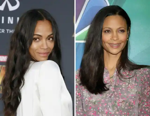 Thandie Newton y Zoe Saldana