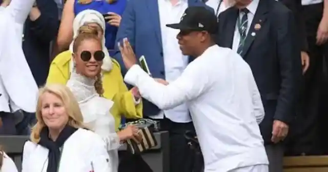 Le High Five de Jay Z et Beyoncé