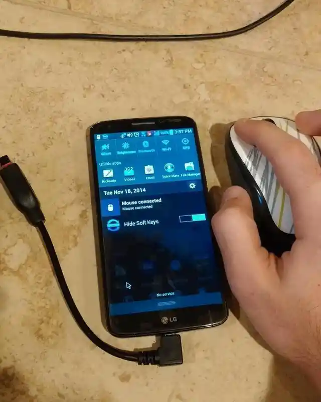 Connecting A Mouse To Your Phone