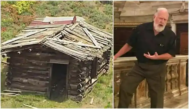 This Man Bought A Run-Down Cabin For $100 And Turned It Into His Dream Home