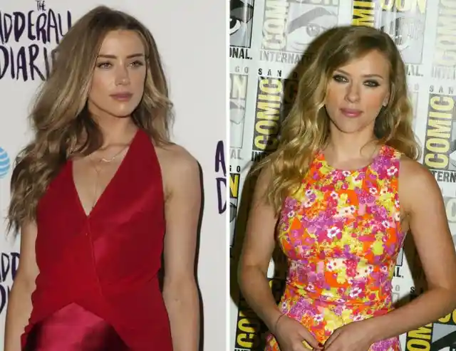 Amber Heard y Scarlett Johansson