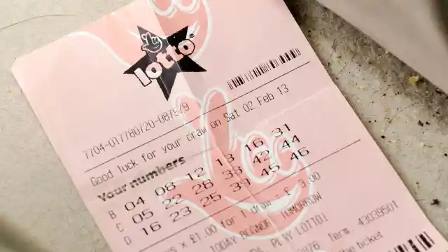Light Pink Lottery Ticket