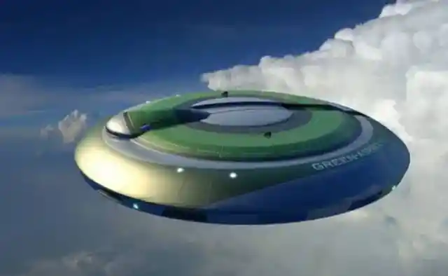 Green Airways Flying Saucer