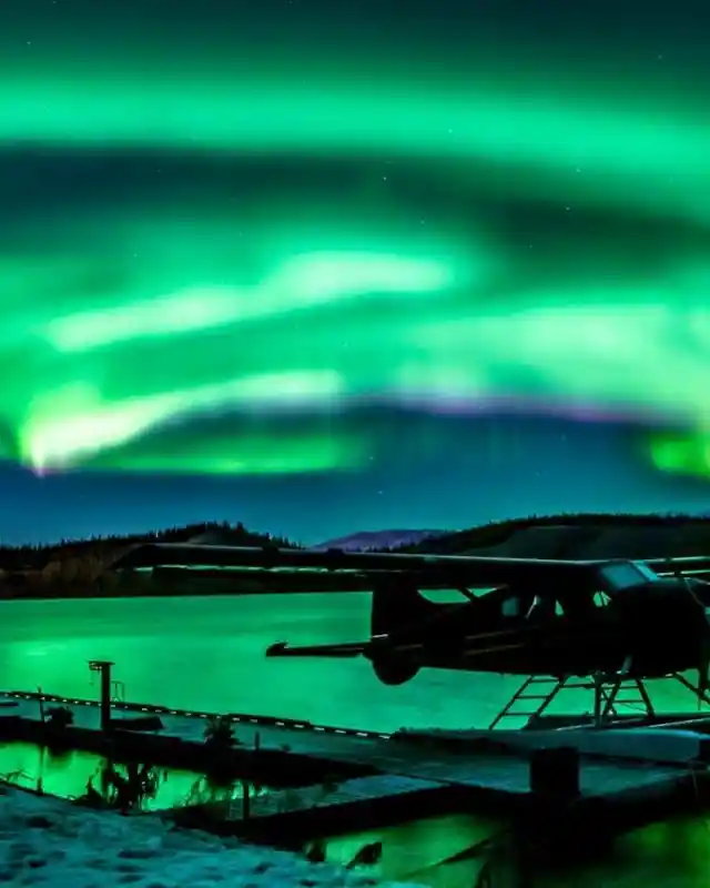 Night Lights In Alaska