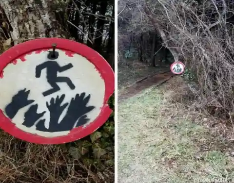 Creepy Sign