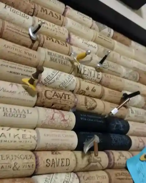 Wine Cork as Pin Cushion