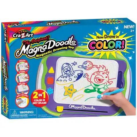 Long Trip with a Messy Kid? MagnaDoodle to the Rescue