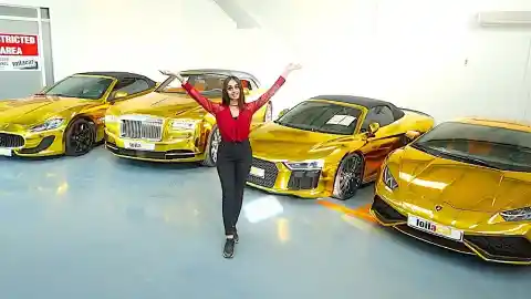 Gold-Plated Cars