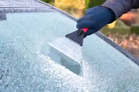 Frozen Windshield? Try This Easy Fix