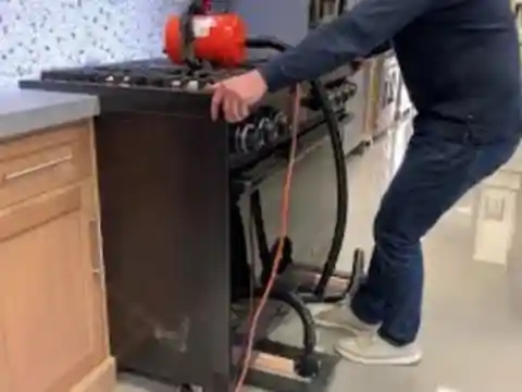 Moving The Old Stove