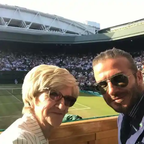 Sandra Georgina West And David Beckham