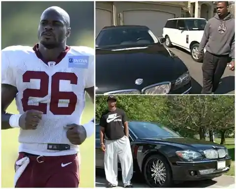 Adrian Peterson's BMW ($82,000)