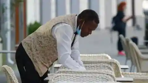 Visit From His Mother