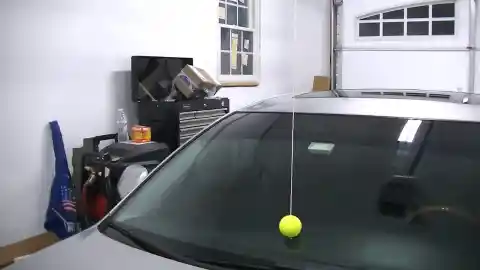 Use a Tennis Ball to Perfect Garage Parking