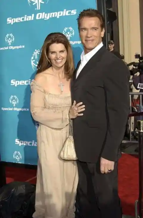 Arnold Schwarzenegger & Maria Shriver – $375 Million