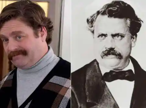 3. Zach Galifianakis And Louis Vuitton
