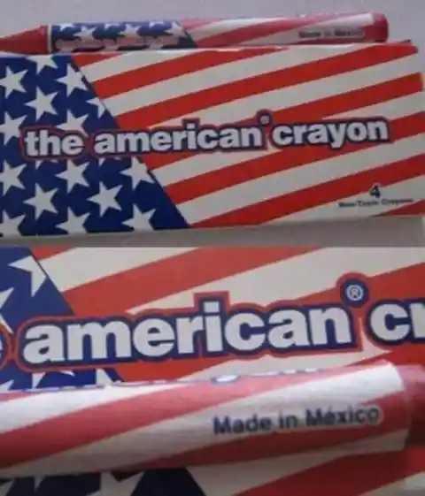 Mexican Made American Crayons