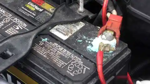Remove Acidic Battery Residue