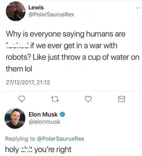 Robot vs. Human