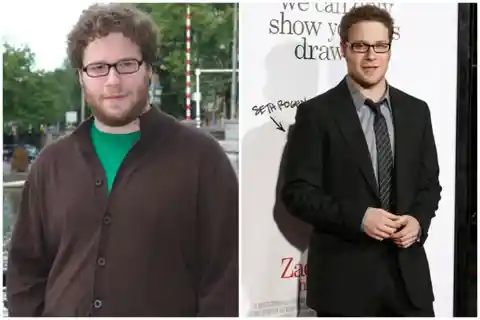 Seth Rogen – 15 kilograms